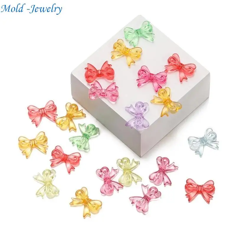 69HB Pack of 20 Multipurpose Acrylic Beads Bowknot Jewelry Making Beads for Jewelry
69HB Pack of 20 Multipurpose Acrylic Beads Bowknot Jewelry Making Beads for Jewelry