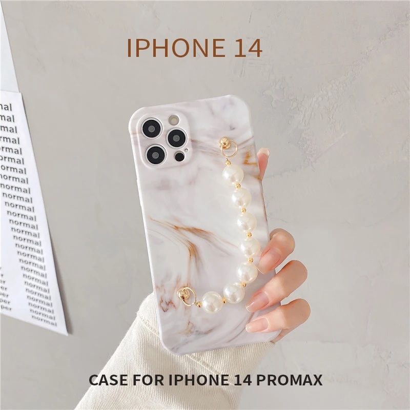 2023 New Ins Net Red Simple White Marble Bracelet Apple Fall-proof Mobile Phone Soft Case for iPhone 14 Promax 13 Pro 12 11
2023 New Ins Net Red Simple White Marble Bracelet Apple Fall-proof Mobile Phone Soft Case for iPhone 14 Promax 13 Pro 12 11