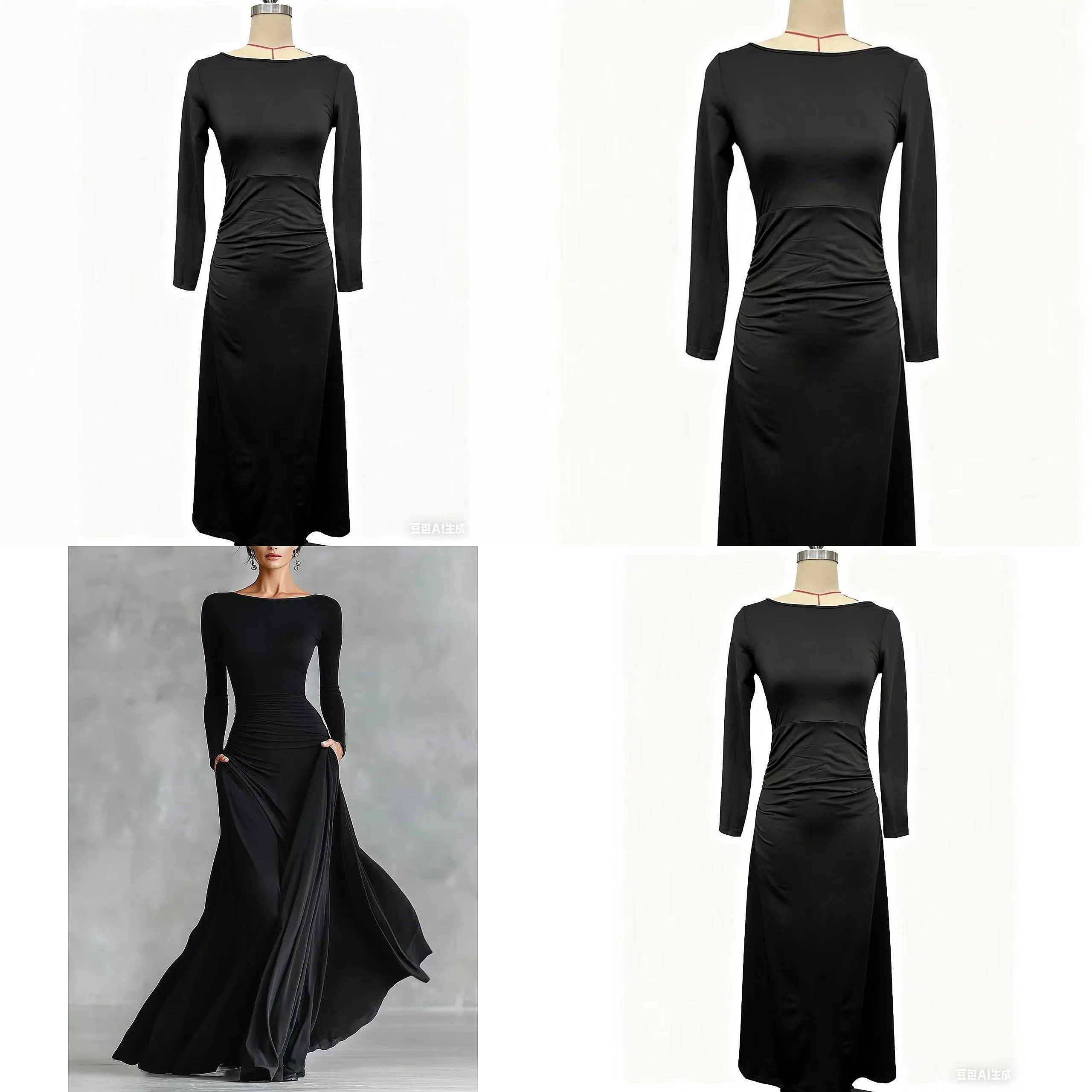 Long Sleeve Solid Color Maxi Dresses Spring Summer Swing Dresses Loose Fit Flowy Dresses Casual Evening Dress Matching Set
Long Sleeve Solid Color Maxi Dresses Spring Summer Swing Dresses Loose Fit Flowy Dresses Casual Evening Dress Matching Set