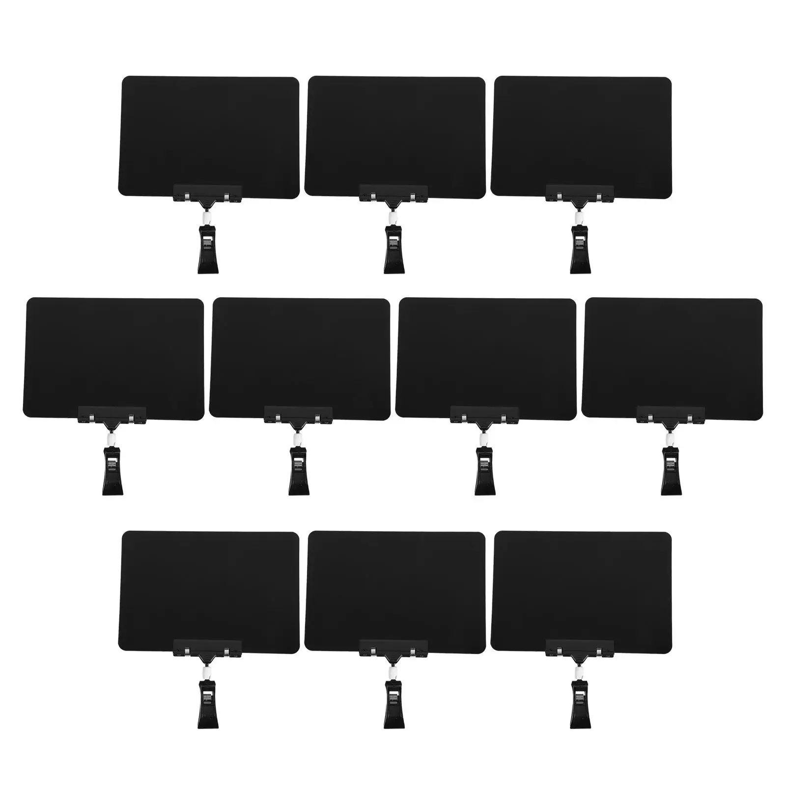 10Sets Mini Erasable Blackboard Clips Double Head Rotatable Display Signs for Supermarket Vendor Booth Price Tag Holders
10Sets Mini Erasable Blackboard Clips Double Head Rotatable Display Signs for Supermarket Vendor Booth Price Tag Holders