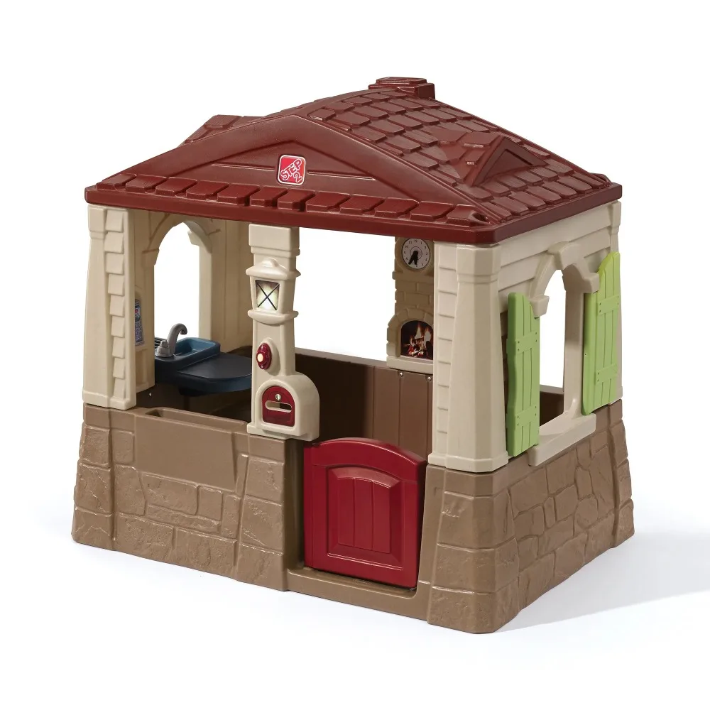 Neat & Tidy Cottage II Brown Playhouse Plastic Kids Outdoor Toy, A great addition to any backyard,a kids Playhouses
Neat & Tidy Cottage II Brown Playhouse Plastic Kids Outdoor Toy, A great addition to any backyard,a kids Playhouses