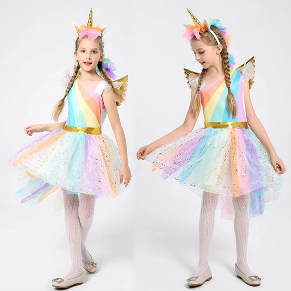 Unicorn Dress Party Kid Costume Girl Kids Clothes Costumes Children Clothing Make up
Unicorn Dress Party Kid Costume Girl Kids Clothes Costumes Children Clothing Make up