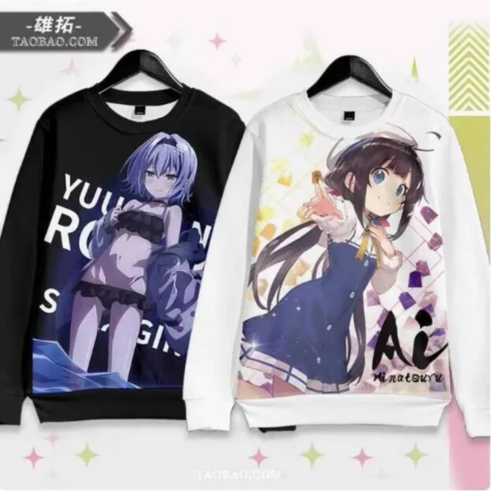 Anime Ryuuou No Oshigoto Sora Ginko Hooded Hoodie Cosplay Autumn Winter Men Women Coat Loose Jacket Tops anime
Anime Ryuuou No Oshigoto Sora Ginko Hooded Hoodie Cosplay Autumn Winter Men Women Coat Loose Jacket Tops anime