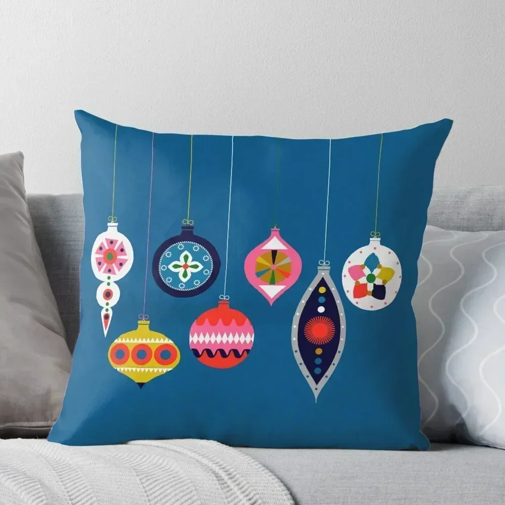 Retro Christmas Baubles on a dark background Throw Pillow Pillow Decor autumn decoration pillow
Retro Christmas Baubles on a dark background Throw Pillow Pillow Decor autumn decoration pillow