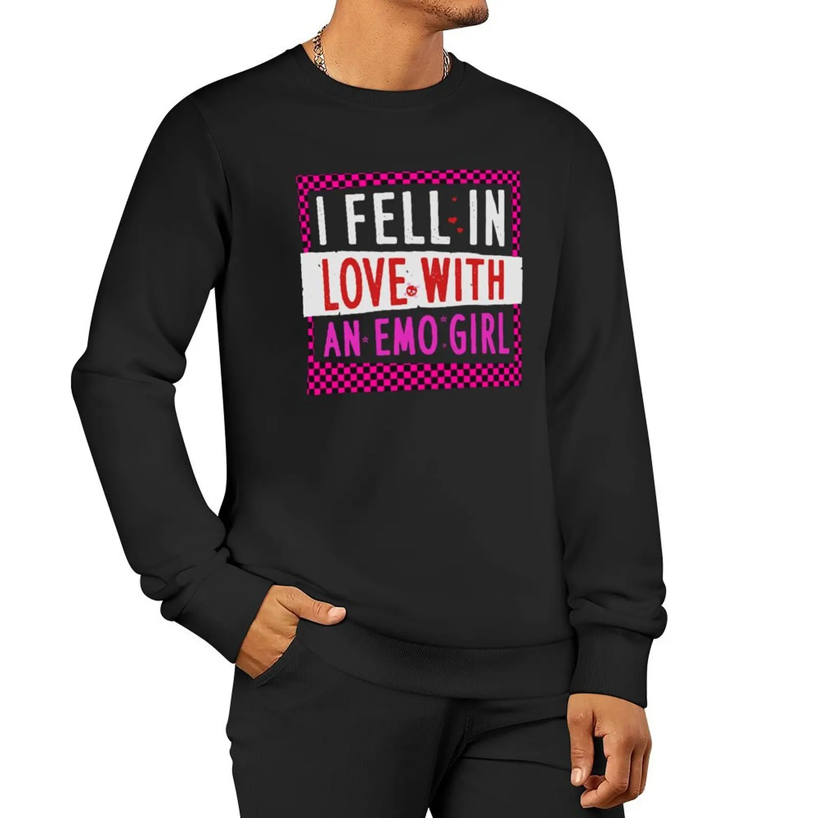 I Fell In Love With An Emo Girl Pullover Hoodie male clothes men's clothes men's autumn clothes sports sweatshirt man
I Fell In Love With An Emo Girl Pullover Hoodie male clothes men's clothes men's autumn clothes sports sweatshirt man