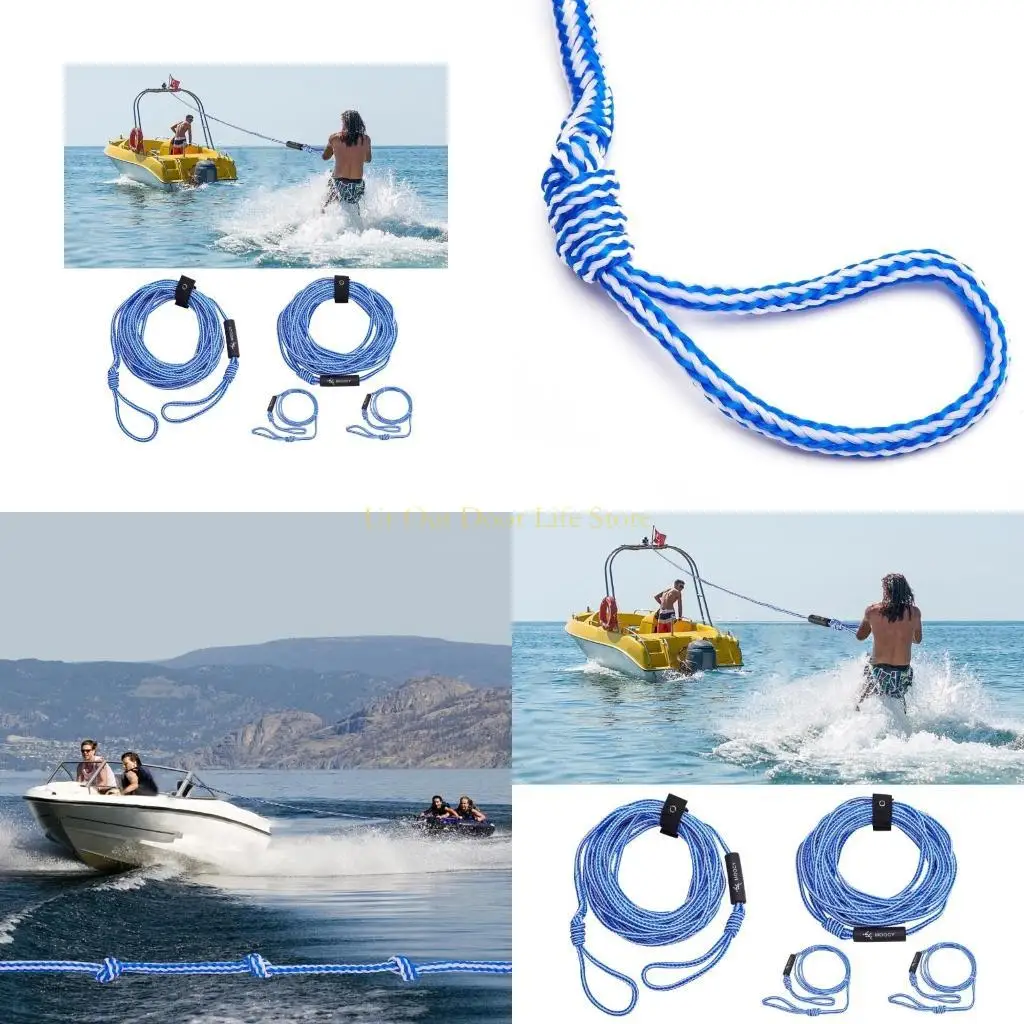 77UF Boats Tow Rope Water Sports Towable Tube Rope Watersports Spirals Braided Tow Rope for Tubing Skiings Waterboarding
77UF Boats Tow Rope Water Sports Towable Tube Rope Watersports Spirals Braided Tow Rope for Tubing Skiings Waterboarding