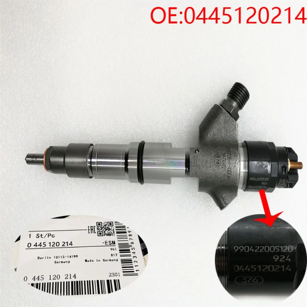 0445120214 Suitable for Bosch fuel injector Weichai WP10 electric fuel injector 0 445 120 224
0445120214 Suitable for Bosch fuel injector Weichai WP10 electric fuel injector 0 445 120 224