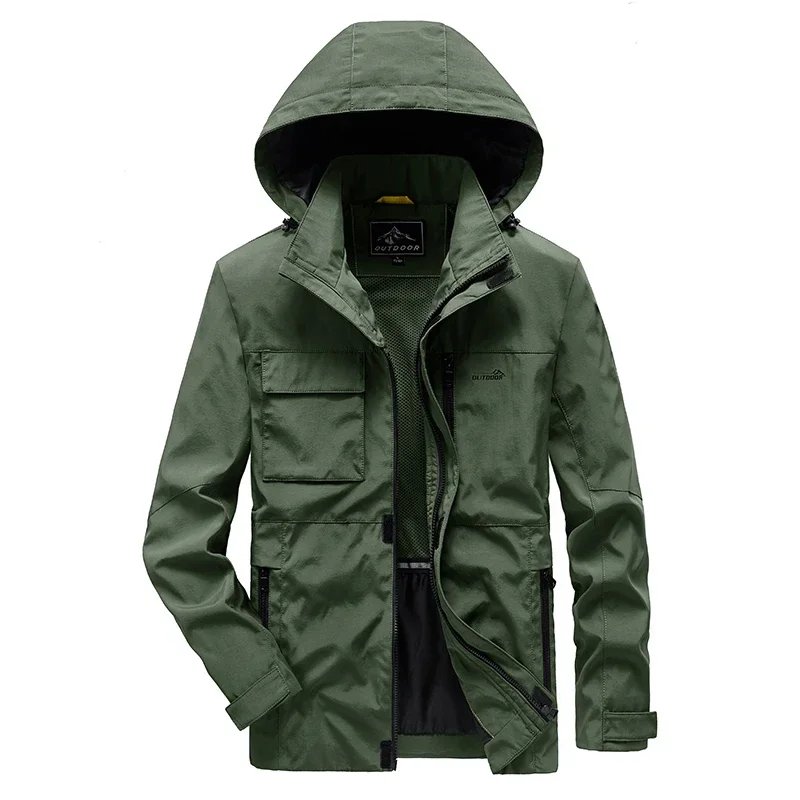 Mens Hiking Camping Jackets Breathable Thin Windbreaker Sports Jacket Summer Men Tactical Jacket Waterproof Outdoor Hooded Coat
Mens Hiking Camping Jackets Breathable Thin Windbreaker Sports Jacket Summer Men Tactical Jacket Waterproof Outdoor Hooded Coat