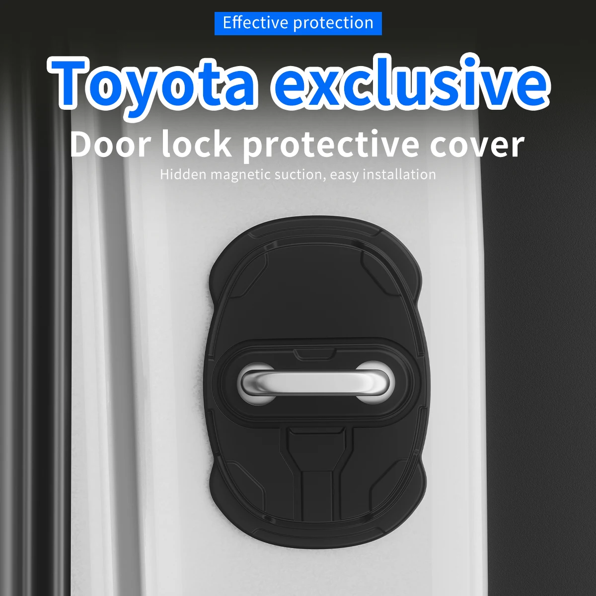 For Toyota SUPRA Silicone Door Lock Covers Car Door Latch Protector Shock Absorber Anti-Rust Protective Accessories 4Pcs Black
For Toyota SUPRA Silicone Door Lock Covers Car Door Latch Protector Shock Absorber Anti-Rust Protective Accessories 4Pcs Black