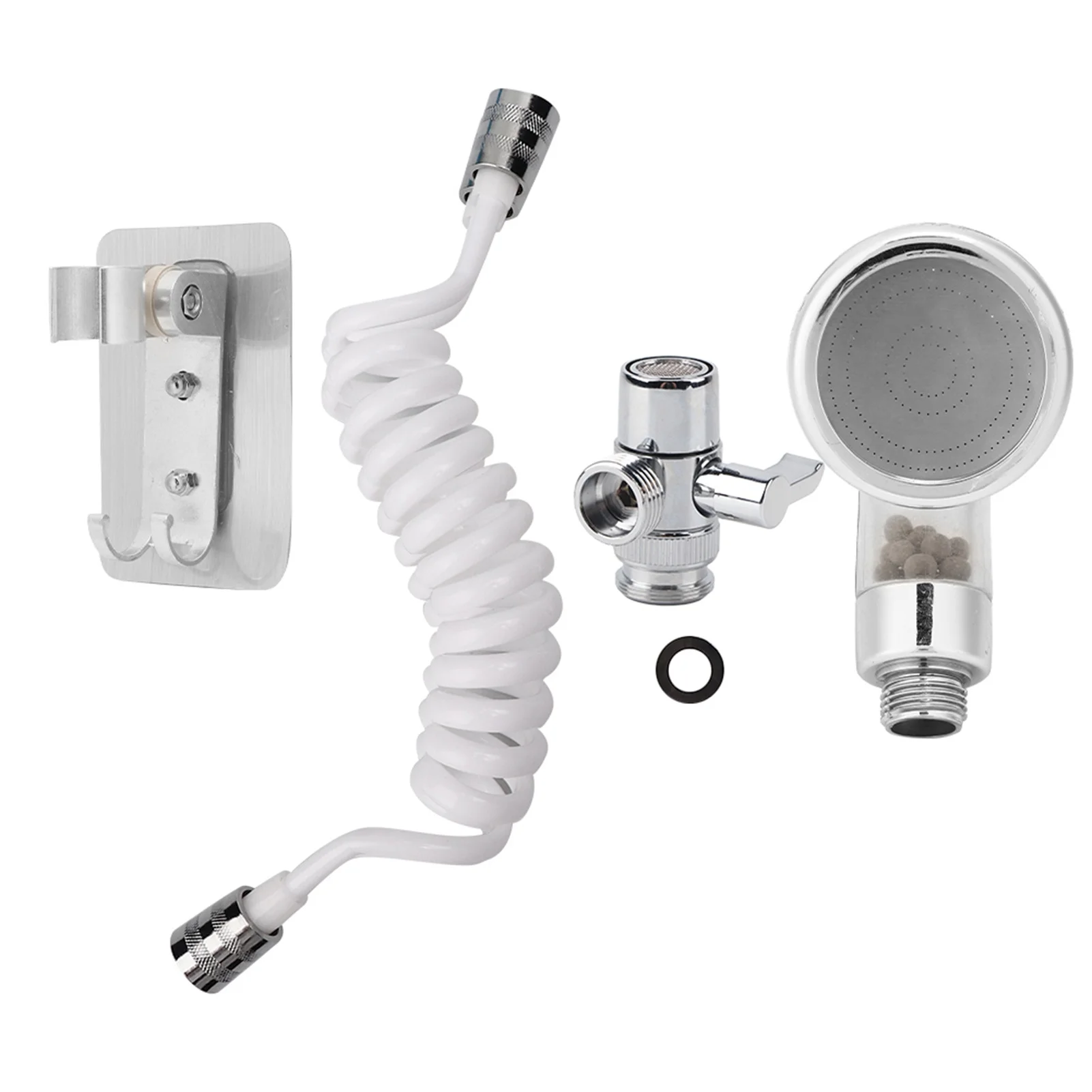 G1/2in Two Modes Head Washing Shower Head Sprayer Accessories Kit for Home Hair Salon Use
G1/2in Two Modes Head Washing Shower Head Sprayer Accessories Kit for Home Hair Salon Use