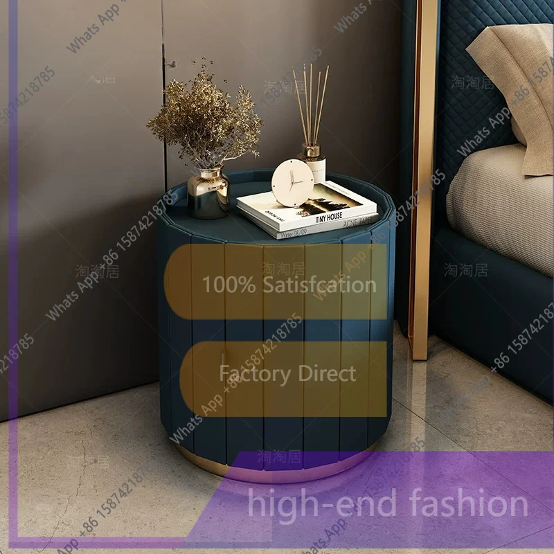 QZ Italian minimalist round bedside table light luxury small apartment villa bedroom haute couture side cabinet wine barrel cabi
QZ Italian minimalist round bedside table light luxury small apartment villa bedroom haute couture side cabinet wine barrel cabi