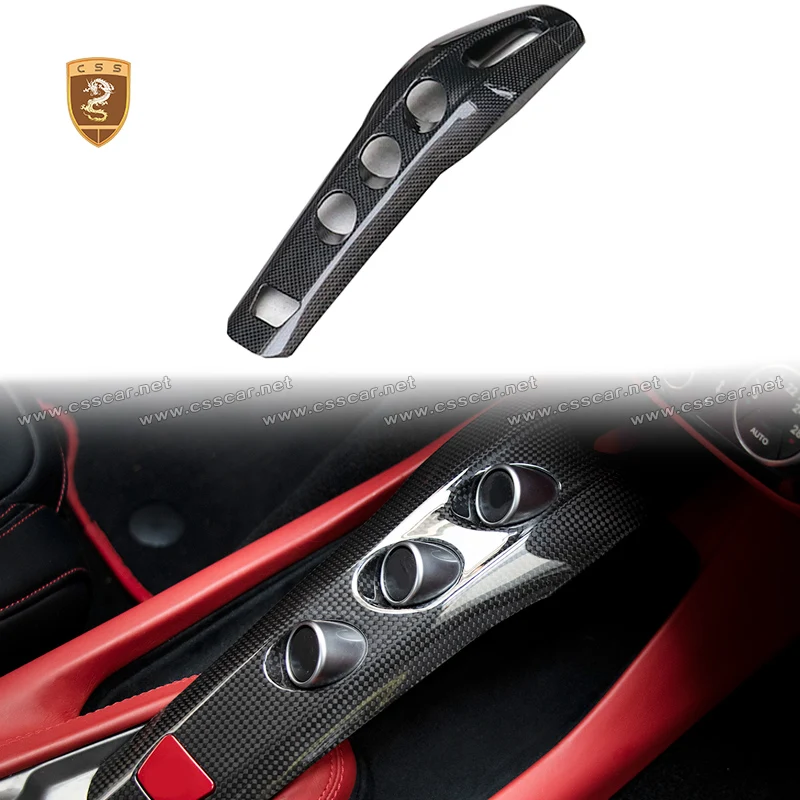 2pcs Matte Dry Carbon Fiber Center Control Gear Panel For Ferrari F12 Berlinetta OEM Style Central control button cover Interior
2pcs Matte Dry Carbon Fiber Center Control Gear Panel For Ferrari F12 Berlinetta OEM Style Central control button cover Interior