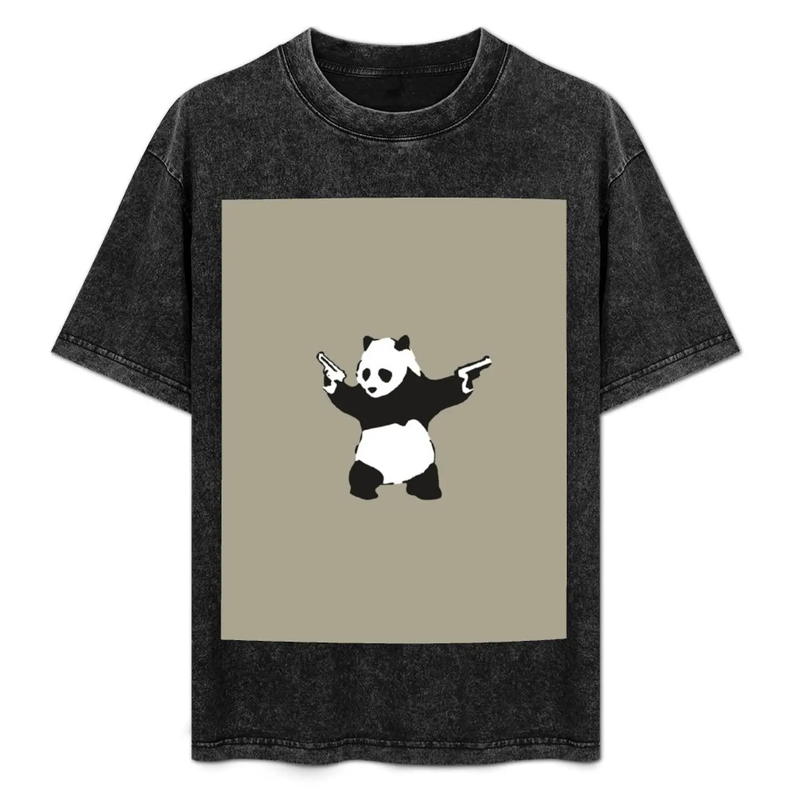 Panda holding guns 2014 - Banksy Graffiti T-Shirt Big and Tall Casual T-Shirt
Panda holding guns 2014 - Banksy Graffiti T-Shirt Big and Tall Casual T-Shirt