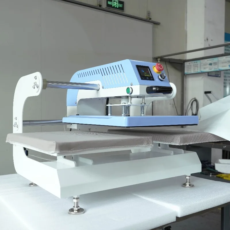 Automatic T-Shirt Heat Press Machine - 3 Working Areas (15x15/16x20/16x24in), Dual-Head, Economical & Aesthetic Design
Automatic T-Shirt Heat Press Machine - 3 Working Areas (15x15/16x20/16x24in), Dual-Head, Economical & Aesthetic Design