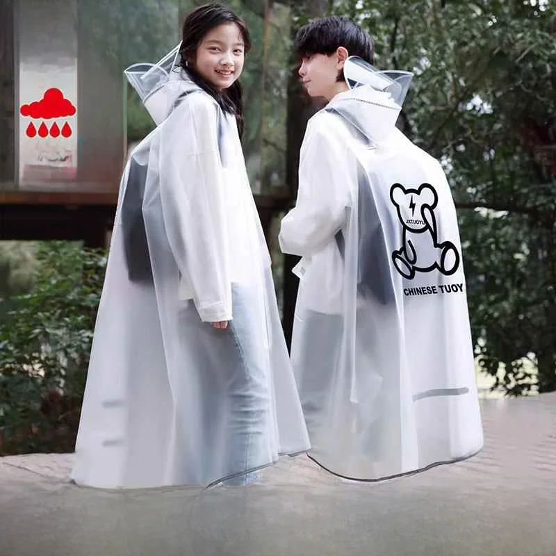 2025 New Children's Raincoat Long Version Full Body Waterproof School Bag Position Special for Primary School Students
2025 New Children's Raincoat Long Version Full Body Waterproof School Bag Position Special for Primary School Students