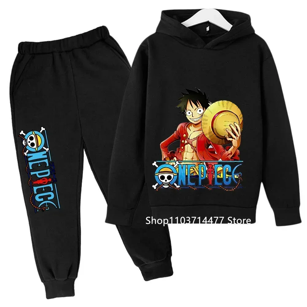 Hot One Pieces Hoodie Set Kids Luffy Clothes Boys Girls Clothing children's jersey sports suit autumn hoodie pants 2-piece set
Hot One Pieces Hoodie Set Kids Luffy Clothes Boys Girls Clothing children's jersey sports suit autumn hoodie pants 2-piece set