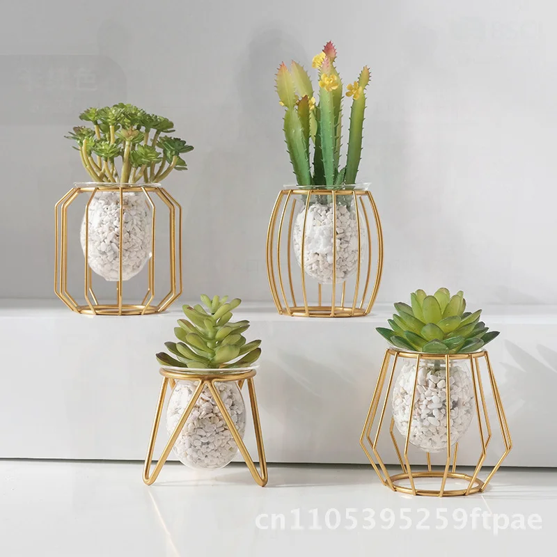 Luxury Home Hydroponic Vase Creative Glass Water Plant Container Prismatic Gold Office Desktop Green Rose Decorations for Dining
Luxury Home Hydroponic Vase Creative Glass Water Plant Container Prismatic Gold Office Desktop Green Rose Decorations for Dining