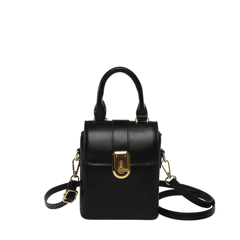 Portable PU Contrast Color Phone Bag Handbag All-match Simple Shoulder Bag Korean Style Phone Bag Ins Square Tote Bag Outdoor
Portable PU Contrast Color Phone Bag Handbag All-match Simple Shoulder Bag Korean Style Phone Bag Ins Square Tote Bag Outdoor