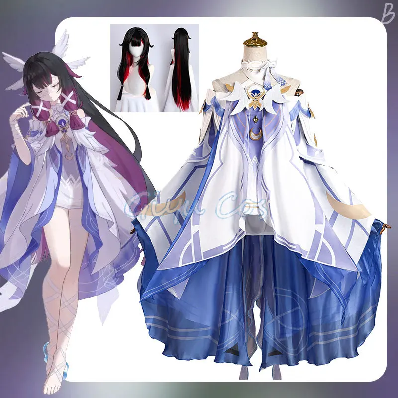 Genshin Impact Columbina Cosplay Costume Halloween Costumes Damselette
Genshin Impact Columbina Cosplay Costume Halloween Costumes Damselette