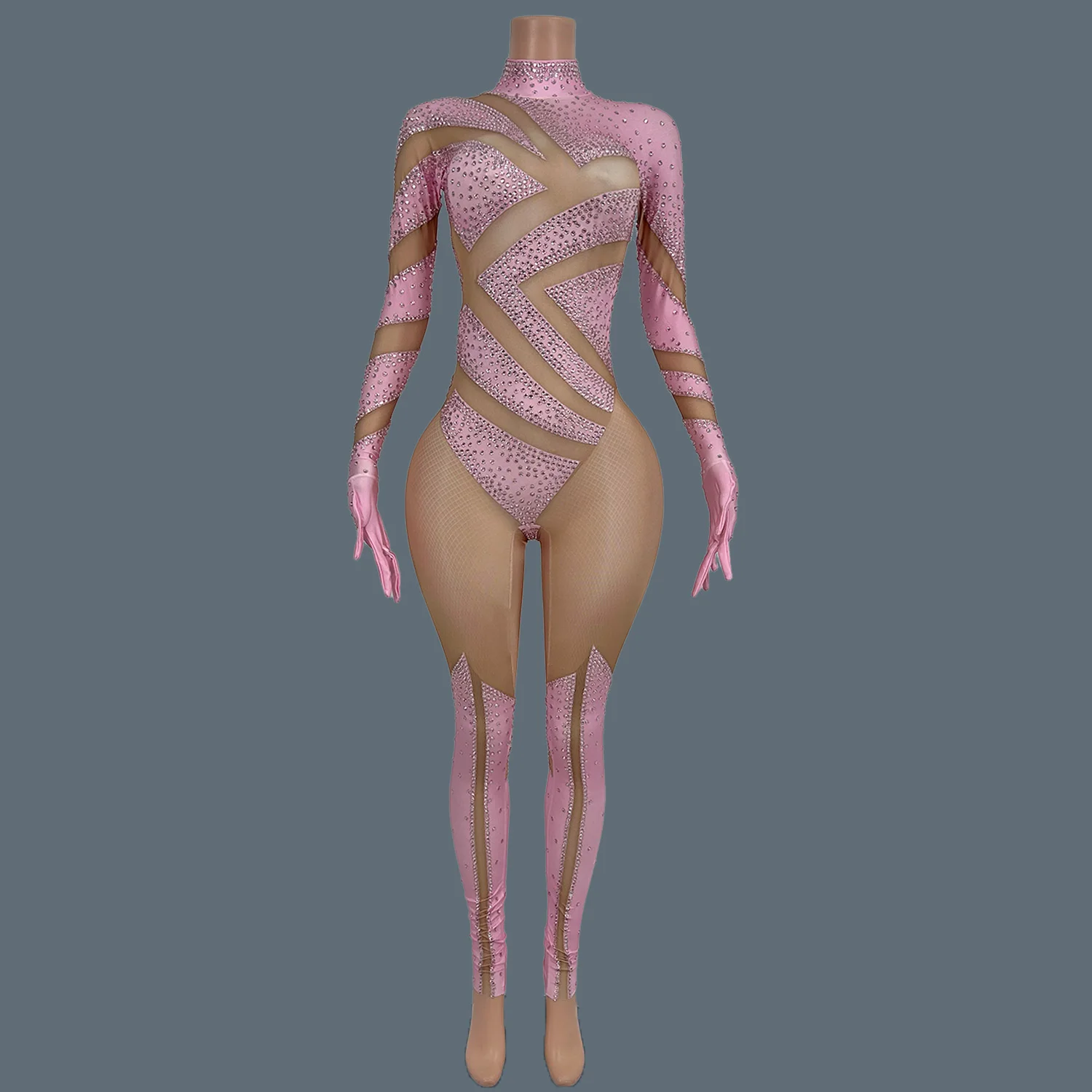Sparkly Rhinestones Spandex Jumpsuit for Women Nigntclub Dance Performance Costume Birthday Party Celebrate Stage Show Wear Jimu
Sparkly Rhinestones Spandex Jumpsuit for Women Nigntclub Dance Performance Costume Birthday Party Celebrate Stage Show Wear Jimu