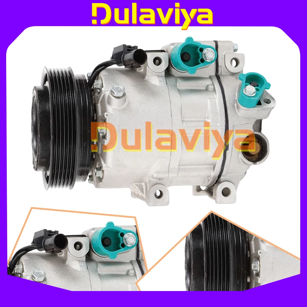 AC Compressor For Kia Sorento Optima & Hyundai Santa Fe 2.4L 3.3L 2006-2013 97701-2B300 97701-2B350 97701-3F400
AC Compressor For Kia Sorento Optima & Hyundai Santa Fe 2.4L 3.3L 2006-2013 97701-2B300 97701-2B350 97701-3F400