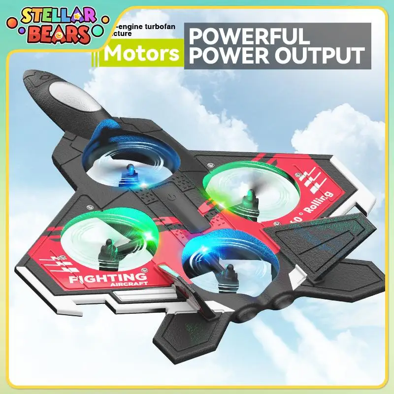 S98 2.4G Remote Control Foam Fixed Wing Aircraft Toy LED Lights 360 Degrees Roll Stunt Combat RC Drone Airplane Altitude Hold
S98 2.4G Remote Control Foam Fixed Wing Aircraft Toy LED Lights 360 Degrees Roll Stunt Combat RC Drone Airplane Altitude Hold