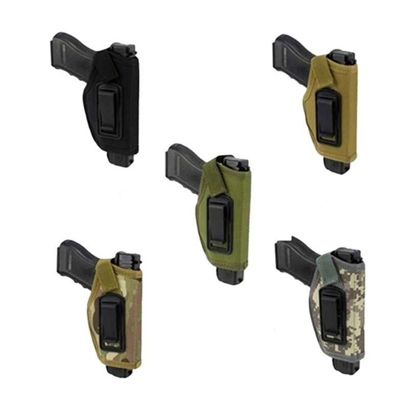 Tactical Holster With Clip Bag IWB Left Right Universal Gun Bag Hidden Carrying Holster Outdoor Training Pistol Holster For Male
Tactical Holster With Clip Bag IWB Left Right Universal Gun Bag Hidden Carrying Holster Outdoor Training Pistol Holster For Male