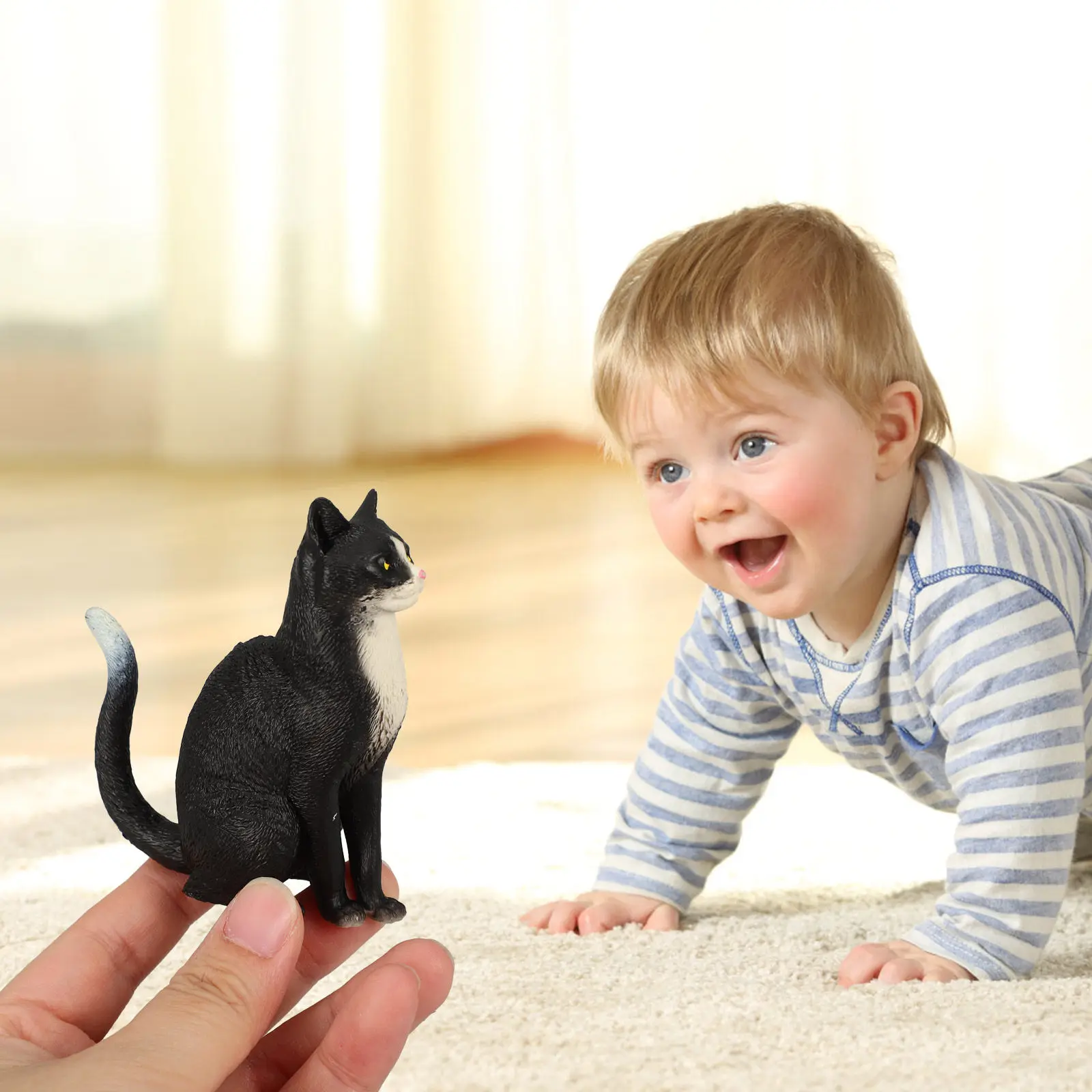 Набор из 4 реалистичных статуэток кошек: искусственные маленькие настольные украшения, имитация животных, подарок, модель кошки
Набор из 4 реалистичных статуэток кошек: искусственные маленькие настольные украшения, имитация животных, подарок, модель кошки