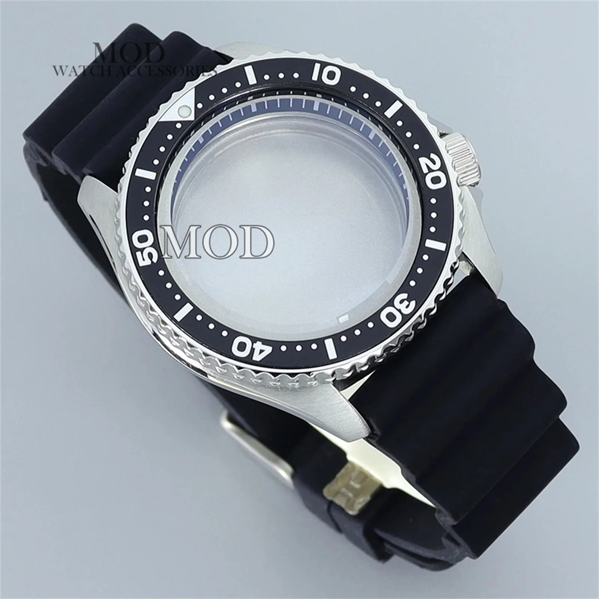 NH35 Case for SKX007 Stainless Steel Watch Case Rubber Band Sapphire Crystal Fit NH35/NH36 Movement 42mm MOD Watch Replacements
NH35 Case for SKX007 Stainless Steel Watch Case Rubber Band Sapphire Crystal Fit NH35/NH36 Movement 42mm MOD Watch Replacements