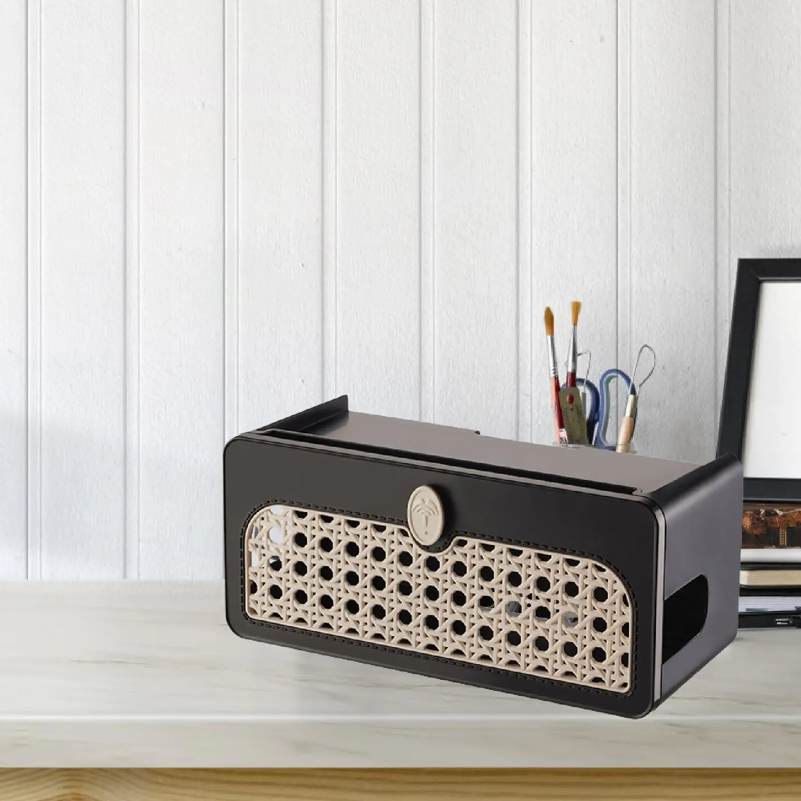 Router Storage Box Cable Management Box Versatile Storage Case Cord Organizer Router Shelf for Office Bathroom Living Room
Router Storage Box Cable Management Box Versatile Storage Case Cord Organizer Router Shelf for Office Bathroom Living Room