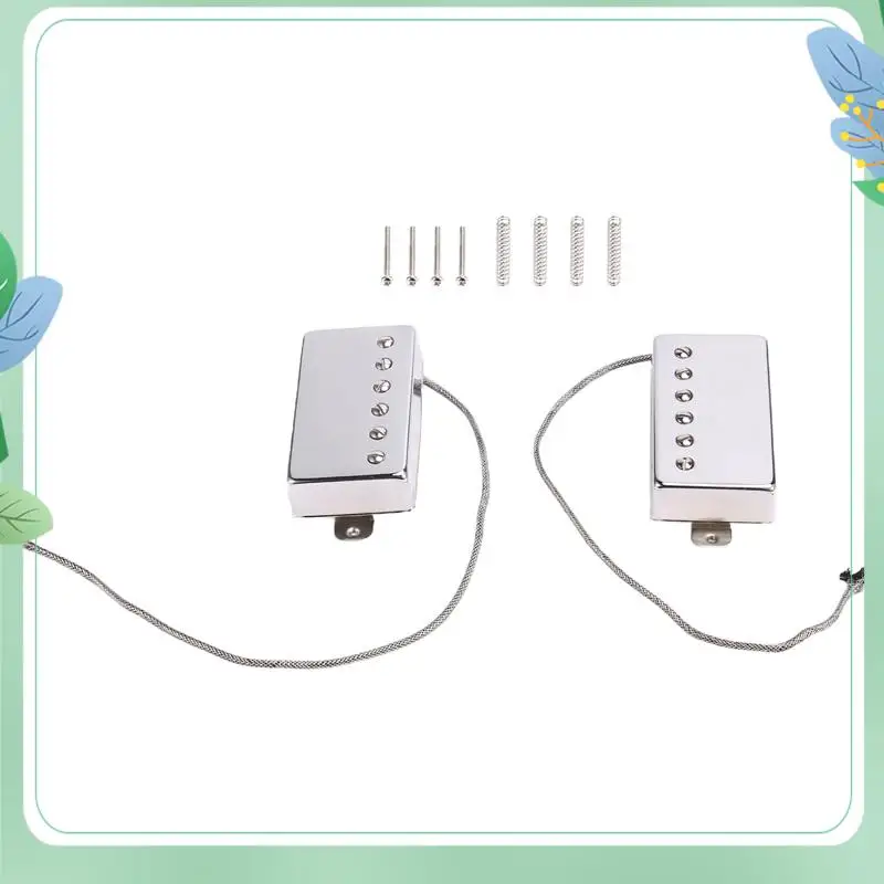 SYDS 2 шт. для Alnico 5 LP гитарные звукосниматели для грифа и бриджа, звукосниматель для хамбакера, 4-проводной гитарный детали (комплект Chrome NB)
SYDS 2 шт. для Alnico 5 LP гитарные звукосниматели для грифа и бриджа, звукосниматель для хамбакера, 4-проводной гитарный детали (комплект Chrome NB)