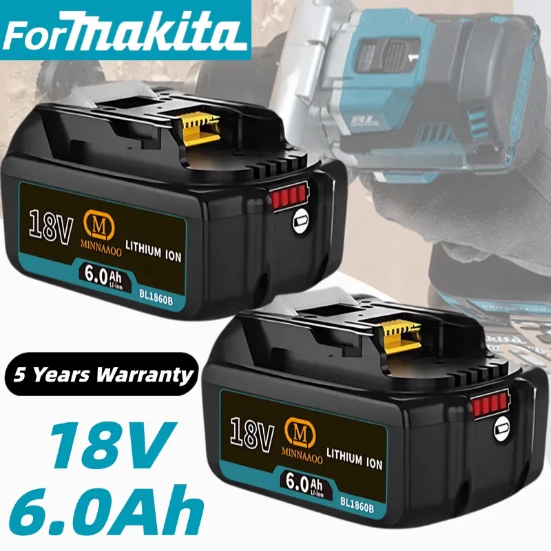 Original for Makita battery 18V 6.0Ah rechargeable battery, power toolBL1830BL1840BL1850BL1860B,for Makita 18V lithium battery
Original for Makita battery 18V 6.0Ah rechargeable battery, power toolBL1830BL1840BL1850BL1860B,for Makita 18V lithium battery