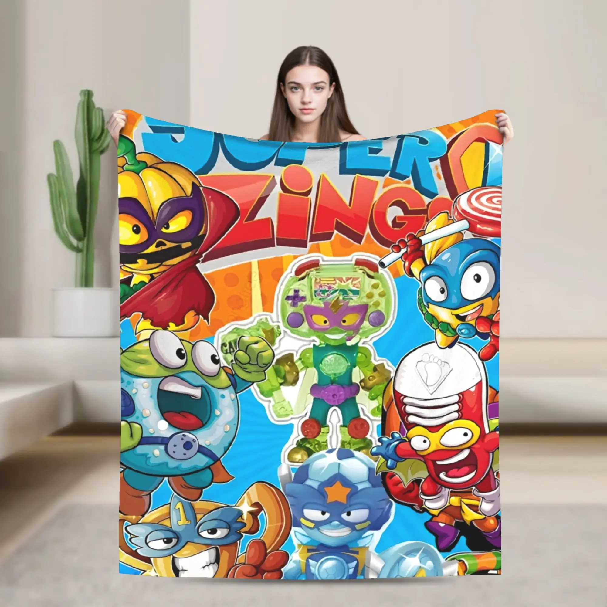 Decorative Super Zings Game Throw Blanket Superthing Flannel Bedspread For Couch Chair Sofa Bed Fluffy Sofa Bed Cover
Decorative Super Zings Game Throw Blanket Superthing Flannel Bedspread For Couch Chair Sofa Bed Fluffy Sofa Bed Cover