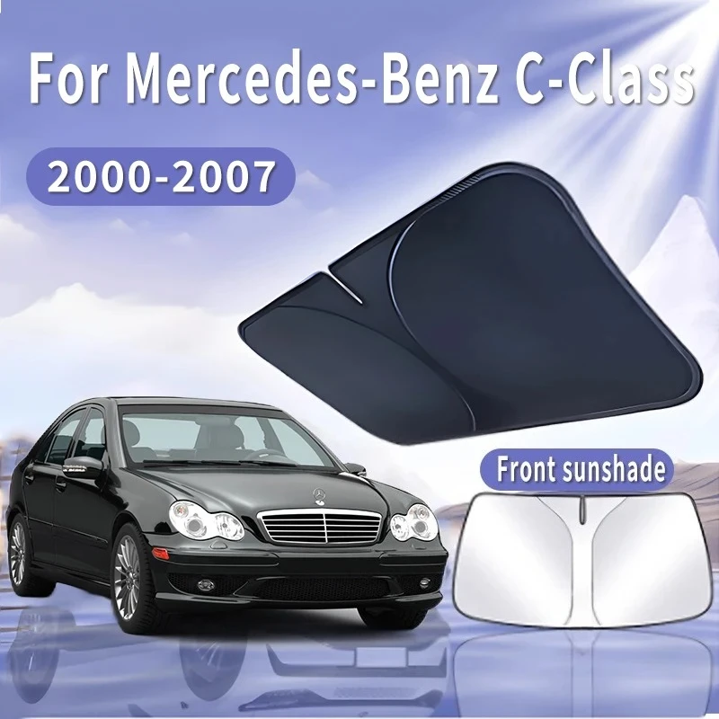 For Mercedes-Benz C-Class W203 2000~2007 Car Sun Visor Front Windshield Sunshade Heat Insulation Summer Cooling Auto Accessories
For Mercedes-Benz C-Class W203 2000~2007 Car Sun Visor Front Windshield Sunshade Heat Insulation Summer Cooling Auto Accessories