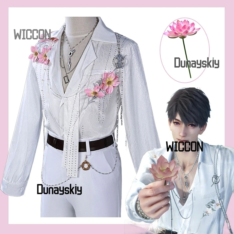 Love and Deepspace cosplay Xia Yizhou Caleb Floating flowers to carry costume sexy elegant accessions Halloween party cosplay
Love and Deepspace cosplay Xia Yizhou Caleb Floating flowers to carry costume sexy elegant accessions Halloween party cosplay