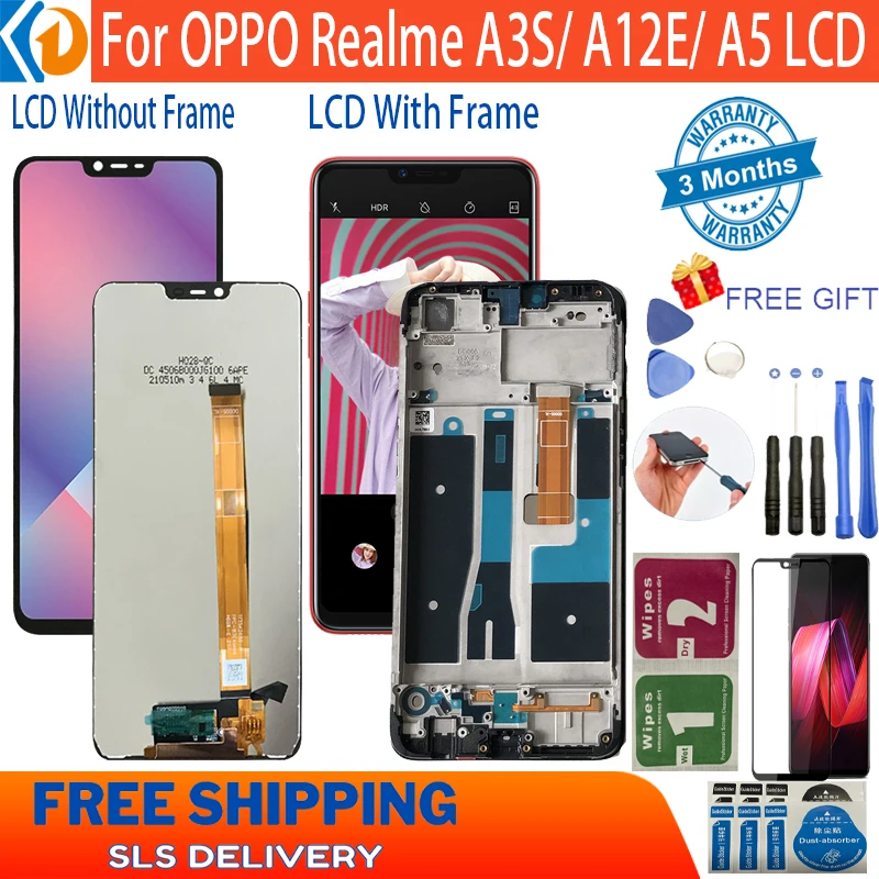 6,2 ''оригинальный сенсорный дигитайзер в сборе для OPPO A3S CPH1803 CPH1853, экран для OPPO A3s с рамкой
6,2 ''оригинальный сенсорный дигитайзер в сборе для OPPO A3S CPH1803 CPH1853, экран для OPPO A3s с рамкой