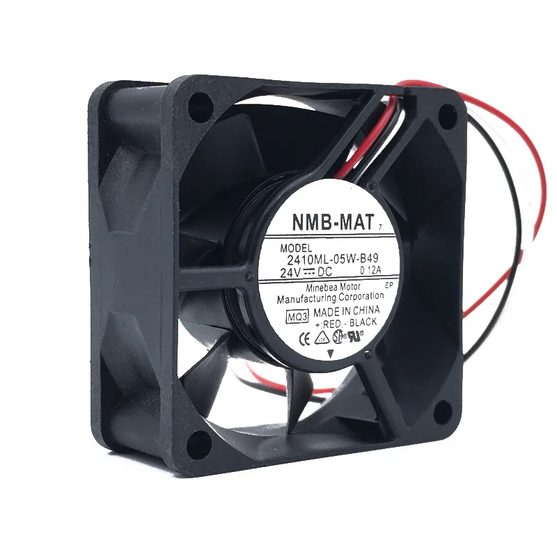 NMB 2410ML-05W-B49 MQ3 DC 24V 0.12A 60x60x25mm 3-Wire Cooling Fan
NMB 2410ML-05W-B49 MQ3 DC 24V 0.12A 60x60x25mm 3-Wire Cooling Fan