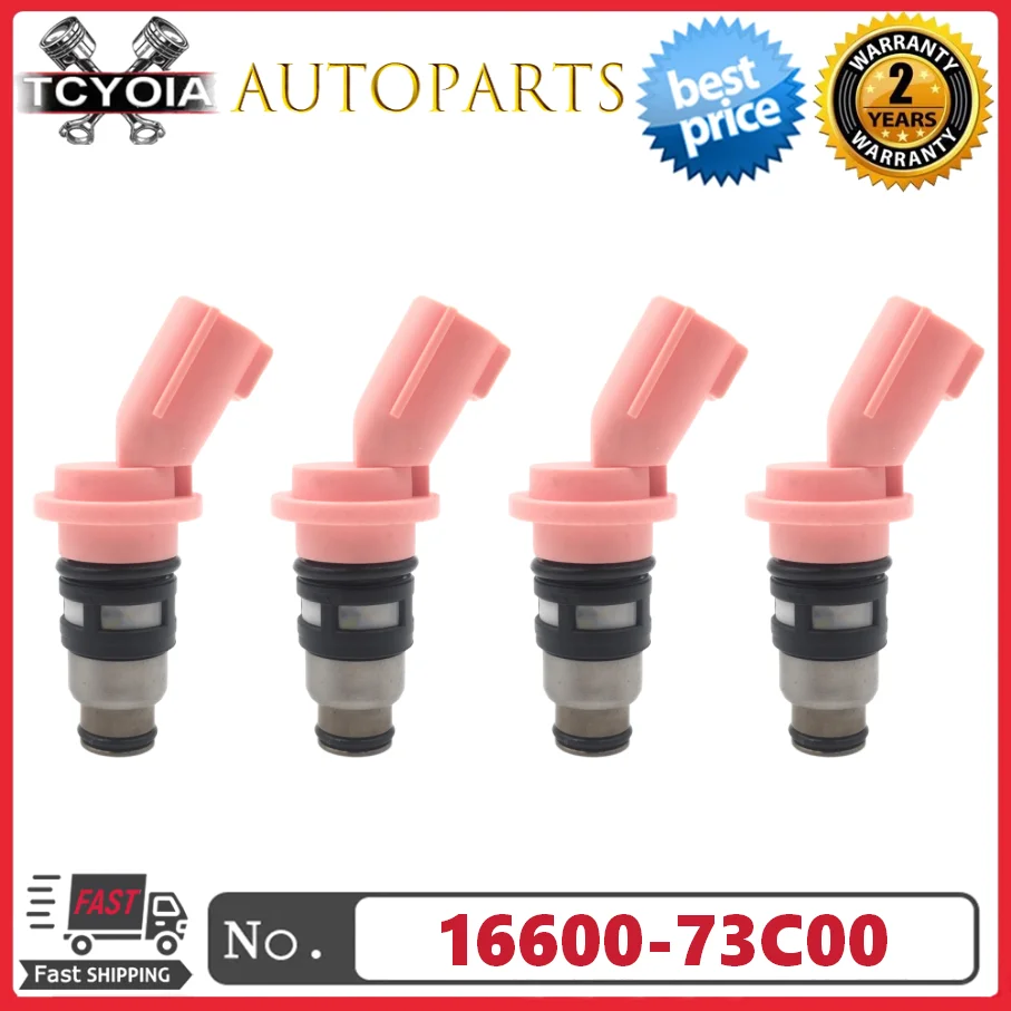 High quality 4Pcs Fuel Injector 16600-73C00 For Nissan Almera N15 Primera P11 Sunny N14 Y10 1.6L 1660073C00
High quality 4Pcs Fuel Injector 16600-73C00 For Nissan Almera N15 Primera P11 Sunny N14 Y10 1.6L 1660073C00