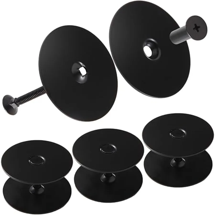 Door Hole Cover Plate Filler Plate Deadbolt Cover Plate 2-5/8" Diameter, 1 Inch and 2 Inch Connecting Screws 3Pack/Satin Nickel
Door Hole Cover Plate Filler Plate Deadbolt Cover Plate 2-5/8" Diameter, 1 Inch and 2 Inch Connecting Screws 3Pack/Satin Nickel