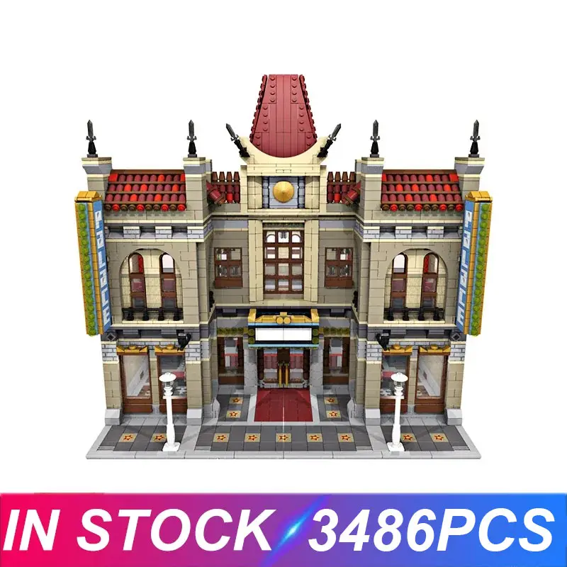 Новый MOC-10871 китайский кинодворец, совместимый с 10232, модульные строительные кирпичи, развивающие игрушки-головоломки, подарки на день рождения для детей
Новый MOC-10871 китайский кинодворец, совместимый с 10232, модульные строительные кирпичи, развивающие игрушки-головоломки, подарки на день рождения для детей