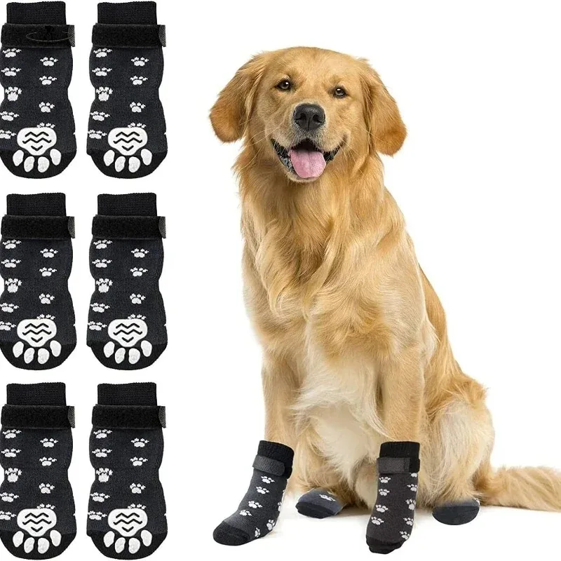 4 Pcs Winter Pet Dog Non-slip Cotton Socks Pet Christmas Dog Warm Socks Puppy Dog Socks Pet Supplies
4 Pcs Winter Pet Dog Non-slip Cotton Socks Pet Christmas Dog Warm Socks Puppy Dog Socks Pet Supplies
