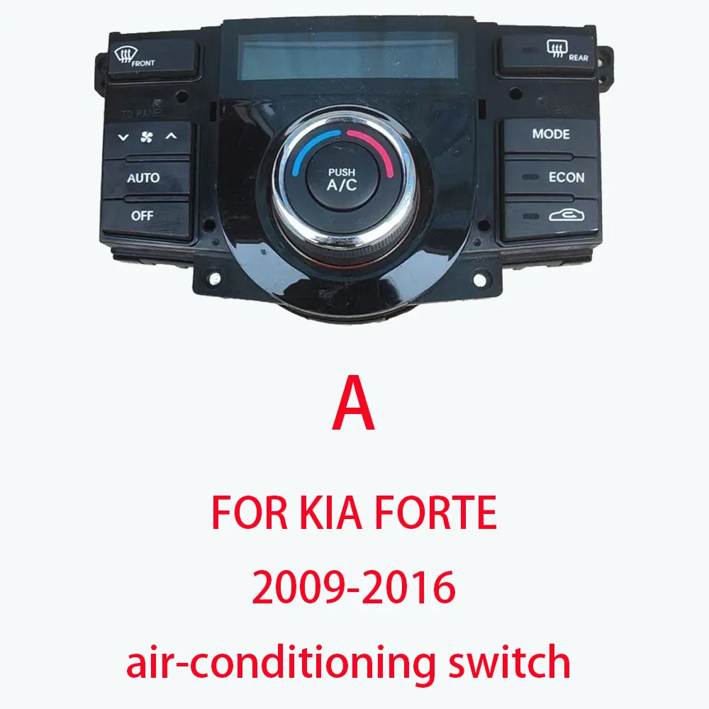 LINGJIE For 2009-2016 KIA FORTE Air conditioning control panel Air conditioning switch Air conditioning knob button original
LINGJIE For 2009-2016 KIA FORTE Air conditioning control panel Air conditioning switch Air conditioning knob button original