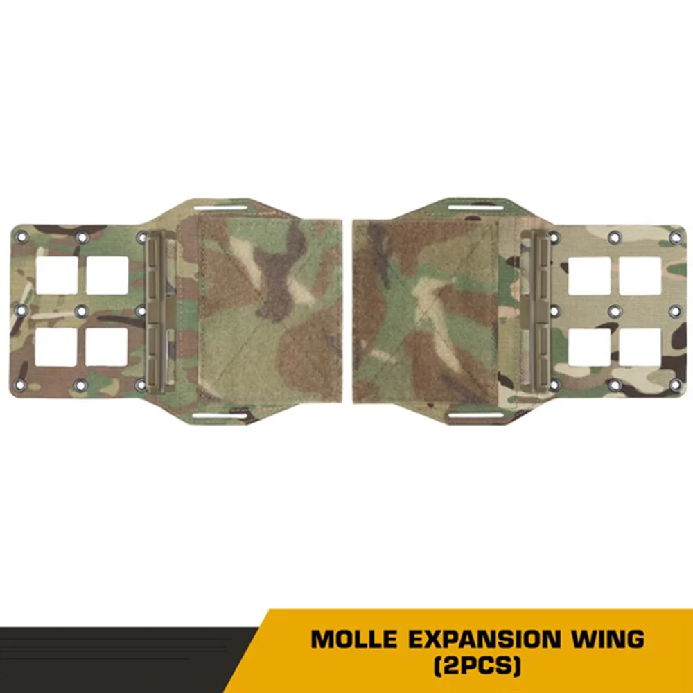 2PCS MOLLE Expansion Wing Tactical Vest Plate Carrier Expander Mounting Platform Knives Pouches Holder MK5 Chest Rig Accessories
2PCS MOLLE Expansion Wing Tactical Vest Plate Carrier Expander Mounting Platform Knives Pouches Holder MK5 Chest Rig Accessories