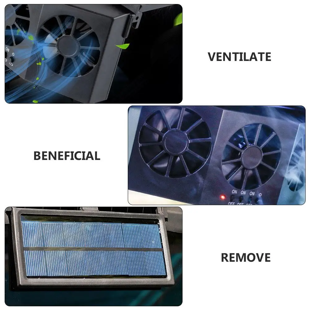Portable Solar Ventilation Fan Cooling Exhaust ABS Black Remove Gases Smoke Odor Car Fresh Air Safe Ride Environment
Portable Solar Ventilation Fan Cooling Exhaust ABS Black Remove Gases Smoke Odor Car Fresh Air Safe Ride Environment