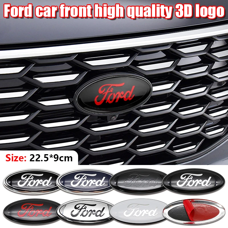 22.5cm Car Front Rear Trunk Hood Emblem Cover Badge Sticker for Ford Focus Mondeo Edge Ecosport Ranger Fiesta Auto Accessories
22.5cm Car Front Rear Trunk Hood Emblem Cover Badge Sticker for Ford Focus Mondeo Edge Ecosport Ranger Fiesta Auto Accessories