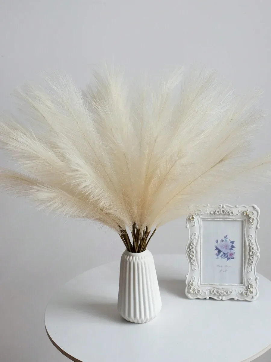 10/20pcs White Faux Pampas Grass Artificial Reeds Large Tall Fluffy Artificial Fake Flower Bulrush Reed Grass Artificial Plants
10/20pcs White Faux Pampas Grass Artificial Reeds Large Tall Fluffy Artificial Fake Flower Bulrush Reed Grass Artificial Plants