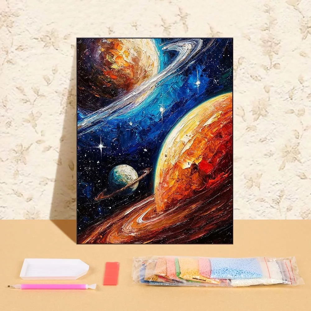 DIY Diamond Embroidery Objects In Space Picture Rhinestones Mosaic Landscape New 2025 Diamond Painting Wall Art For Bedroom
DIY Diamond Embroidery Objects In Space Picture Rhinestones Mosaic Landscape New 2025 Diamond Painting Wall Art For Bedroom