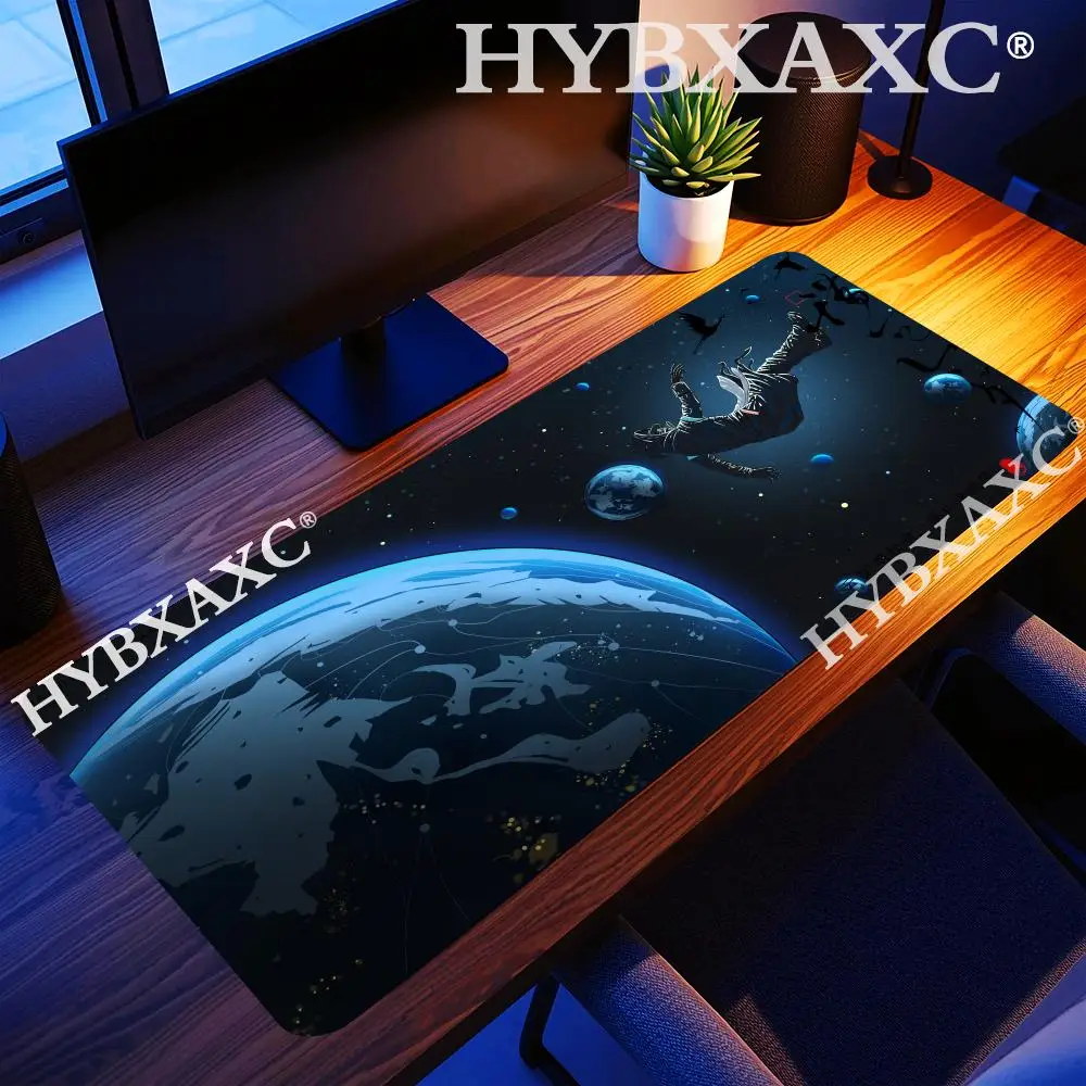 HYBXAXC Large Gaming Mouse Pad Space Earth Sci-Fi Non Slip Desk Mat with Anti-Slip Base, Ideal for Daily Office Work and Gaming
HYBXAXC Large Gaming Mouse Pad Space Earth Sci-Fi Non Slip Desk Mat with Anti-Slip Base, Ideal for Daily Office Work and Gaming