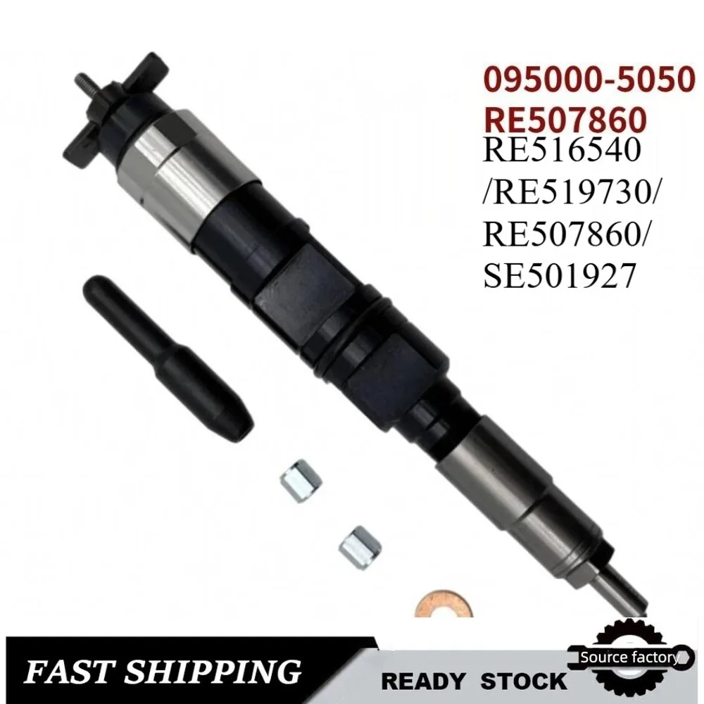 Common Rail Injector Diesel Fuel Injector 095000-5050/RE516540 /19730/RE507860/SE501927 for John Deere 4045 4.5L 643K 670C
Common Rail Injector Diesel Fuel Injector 095000-5050/RE516540 /19730/RE507860/SE501927 for John Deere 4045 4.5L 643K 670C