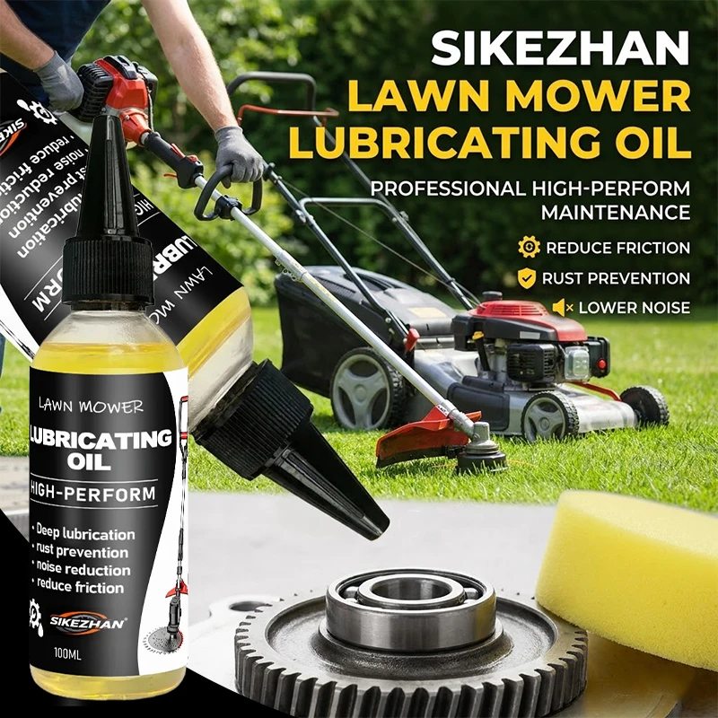 Universal Lubricating Oil for Lawn Mowers Hedge Trimmers and Garden Tools Wear Resistance Maintenance Oil 100ml SIKEZHAN
Universal Lubricating Oil for Lawn Mowers Hedge Trimmers and Garden Tools Wear Resistance Maintenance Oil 100ml SIKEZHAN